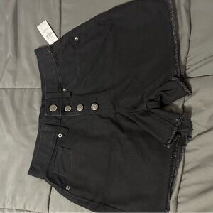 Old Navy High Waist Black Shorts